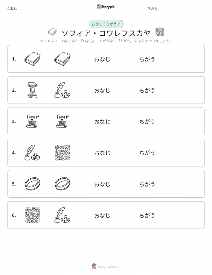 同じか違うか