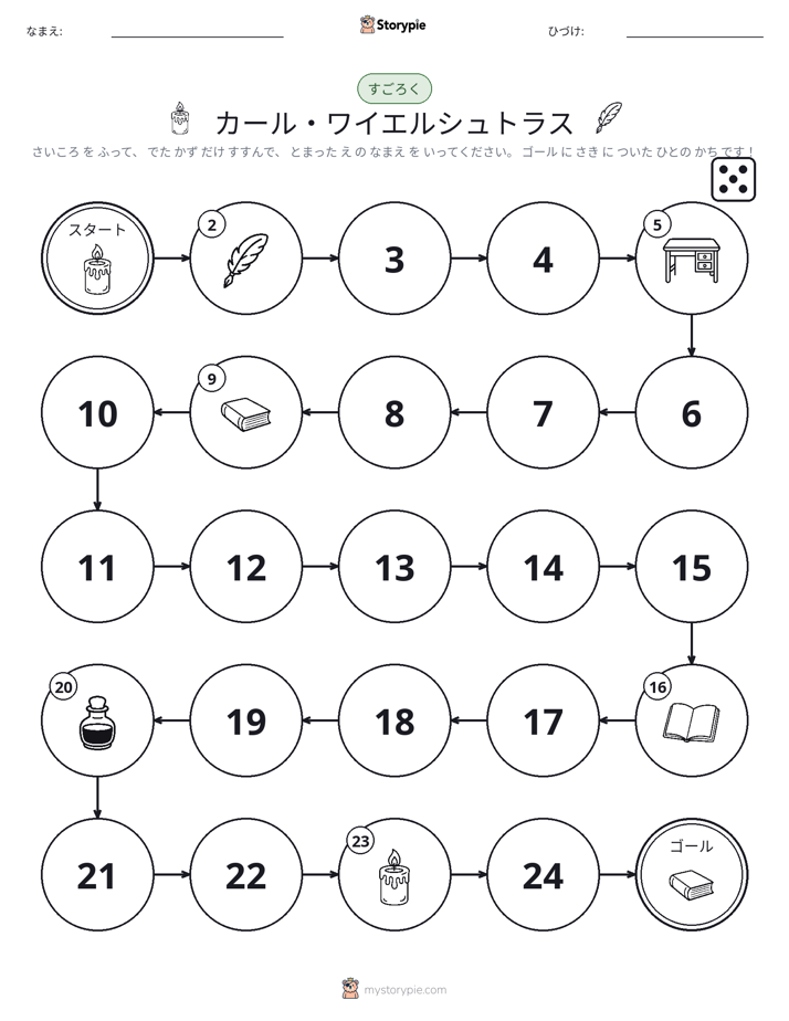 ロール＆ムーブゲーム