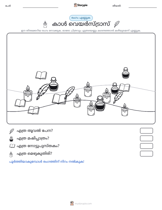എണ്ണുന്ന ദൃശ്യങ്ങൾ