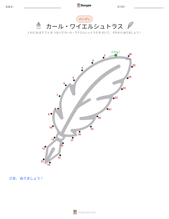 点つなぎ