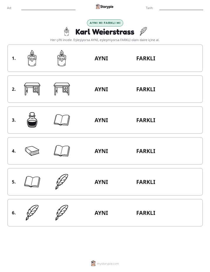 Aynı mı Farklı mı