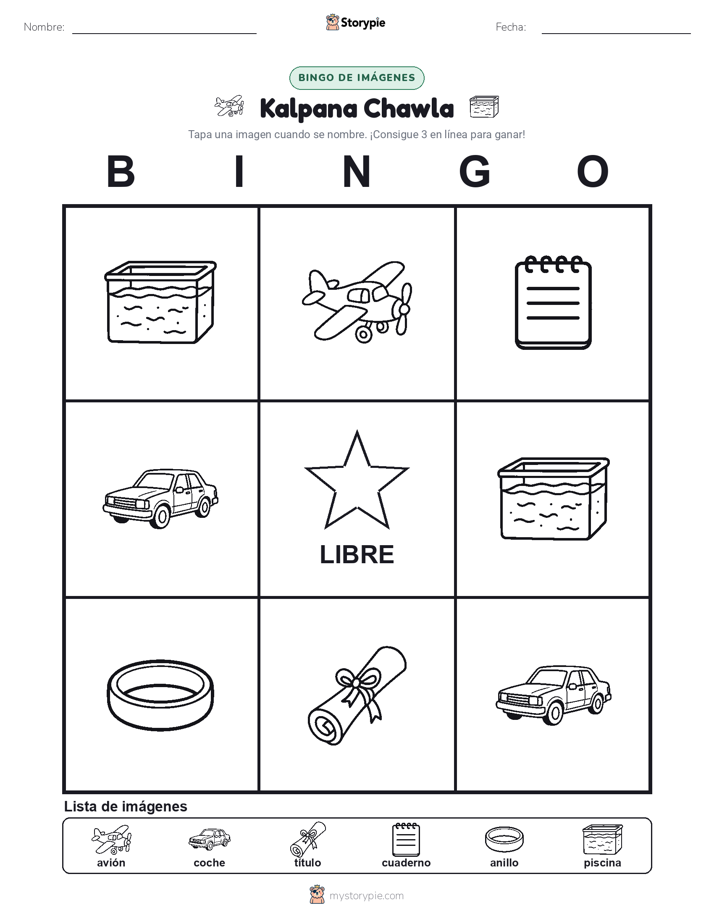 Bingo de Imágenes