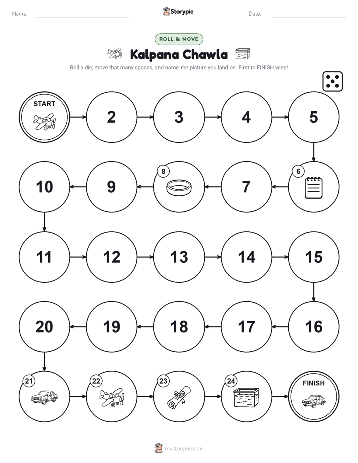 Roll & Move Game