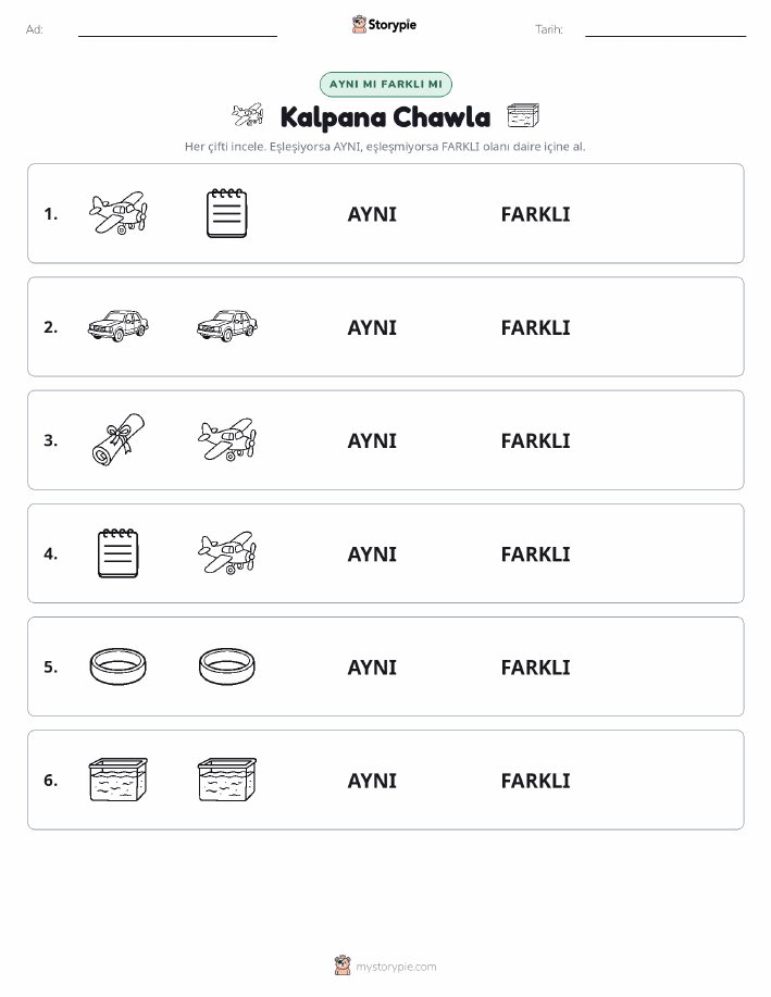 Aynı mı Farklı mı