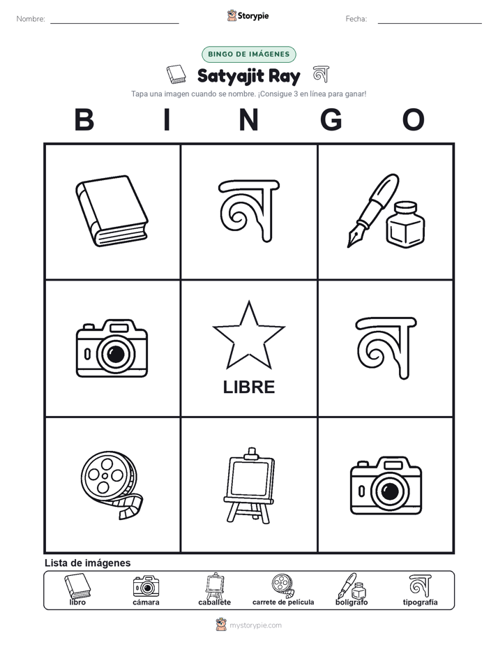 Bingo de Imágenes