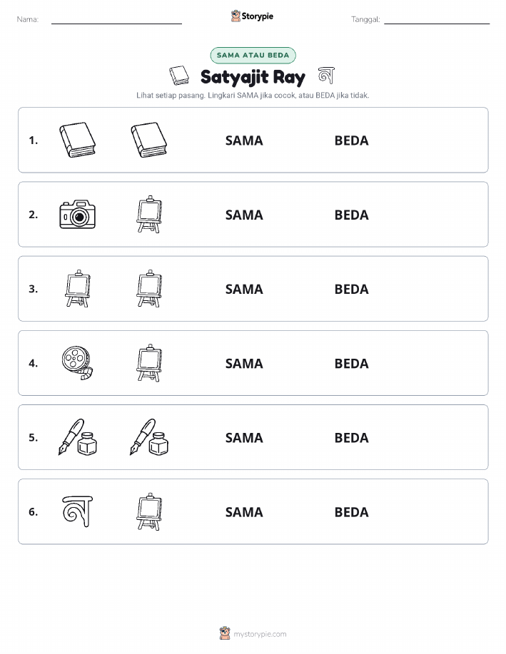 Sama atau Berbeda
