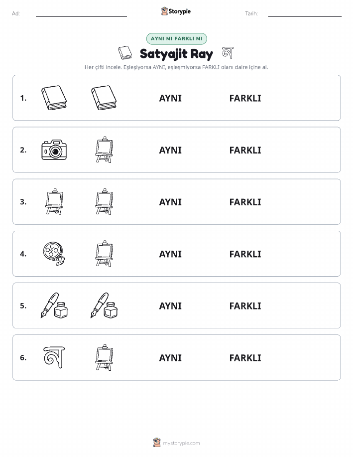 Aynı mı Farklı mı