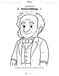 Charles Babbage yazdırılabilir çalışma sayfası önizlemesi