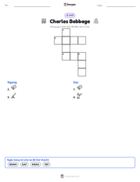 Xem trước tài liệu in sẵn Charles Babbage