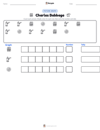 Charles Babbage printable worksheet preview