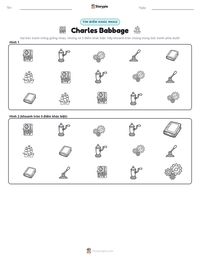 Xem trước tài liệu in sẵn Charles Babbage