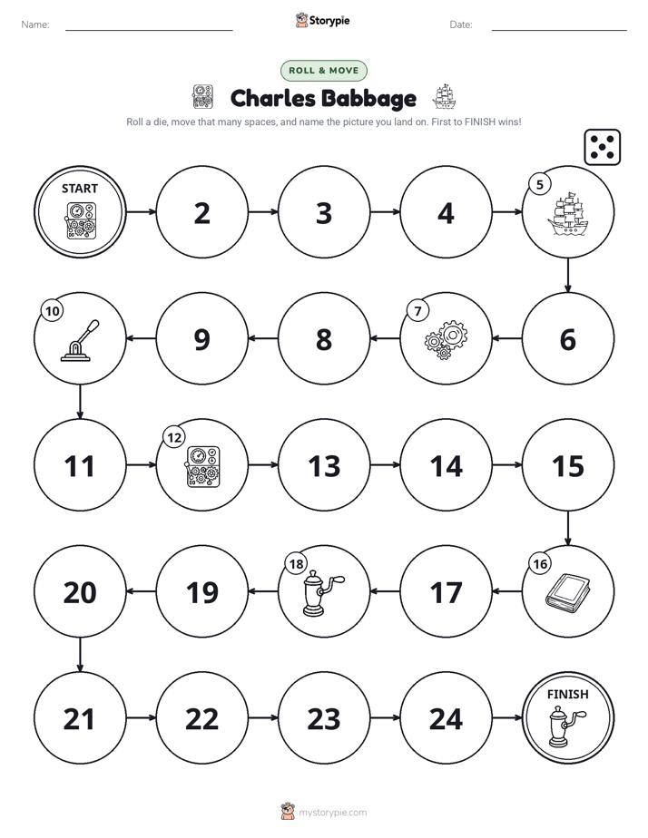 Roll & Move Game
