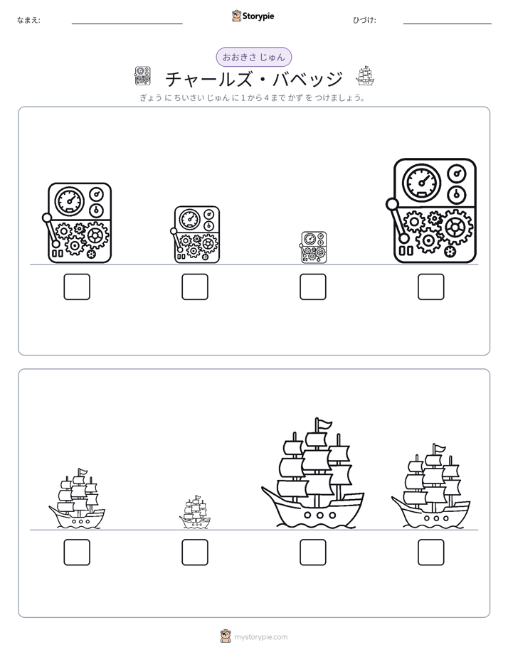 サイズ順