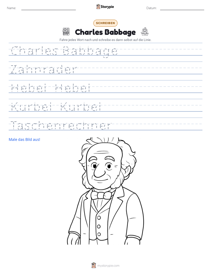 Schreibübung