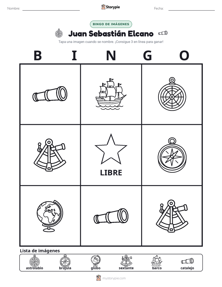Bingo de Imágenes