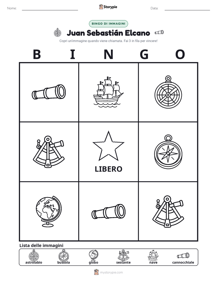 Bingo delle Immagini