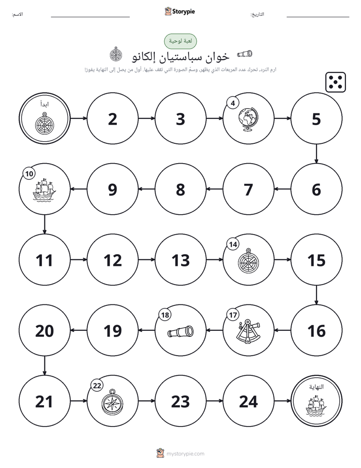 لعبة لف و تحرك