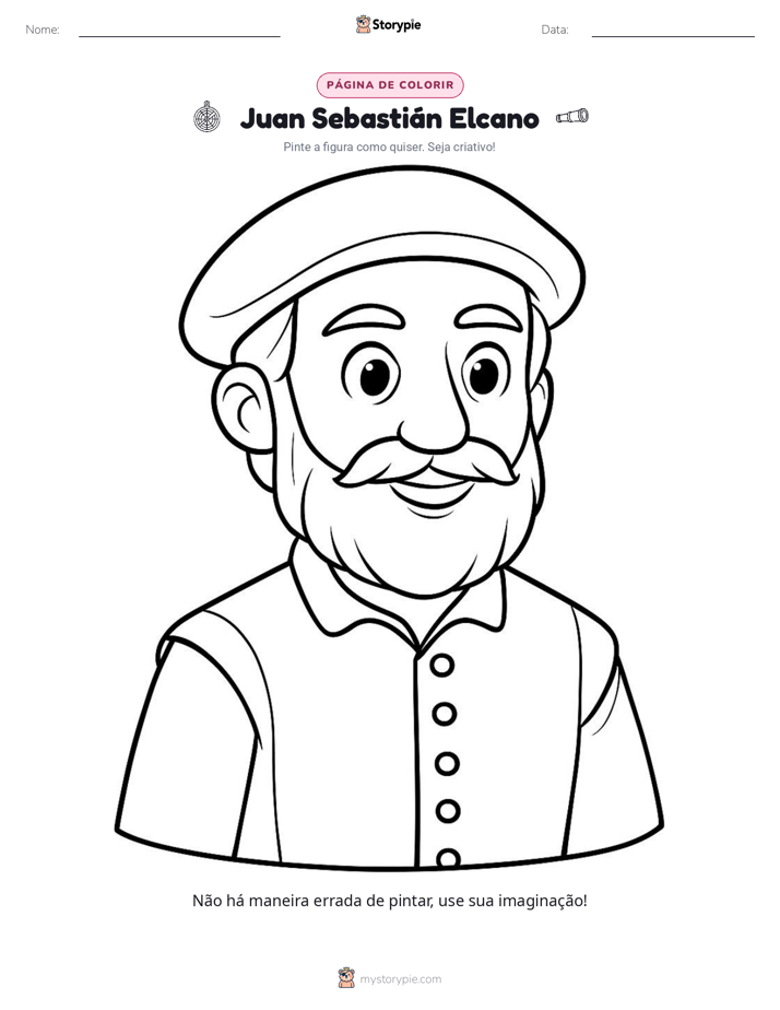 Página para colorir