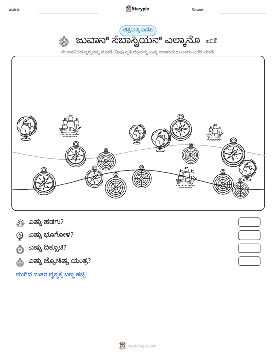 ಎಣಿಸುವ ದೃಶ್ಯ
