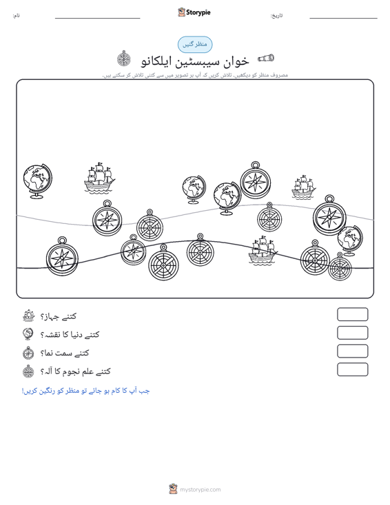 گنتی کا منظر