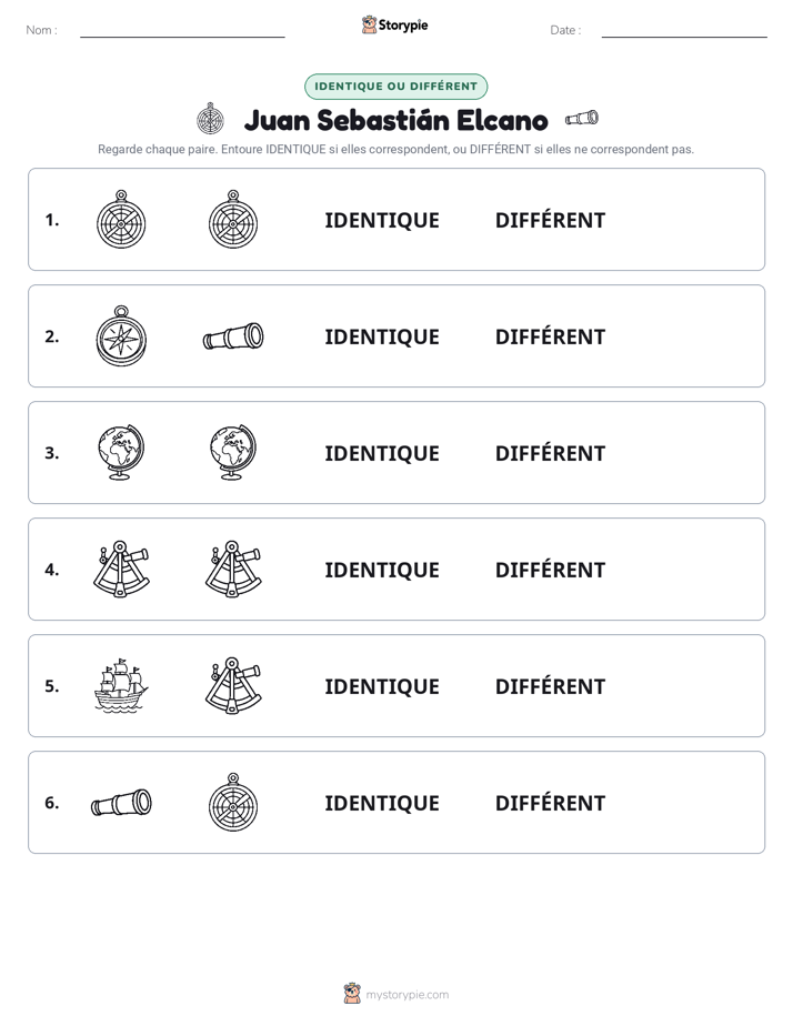 Identique ou Différent
