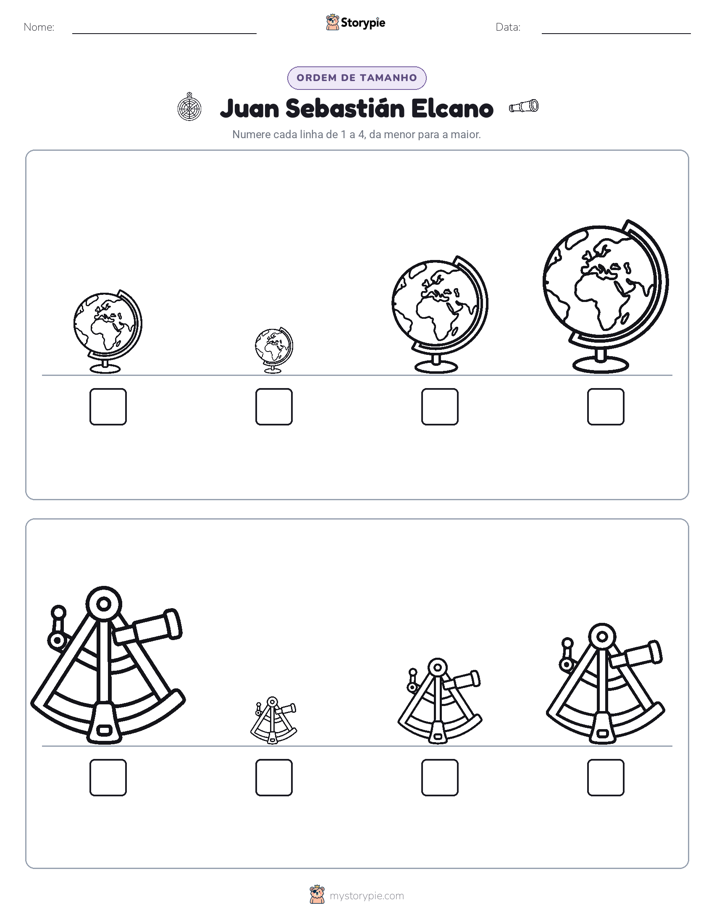 Ordem de Tamanho