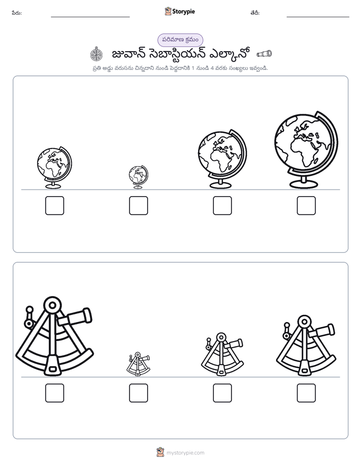 పరిమాణం క్రమం