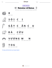 Xem trước tài liệu in sẵn Romulus và Remus