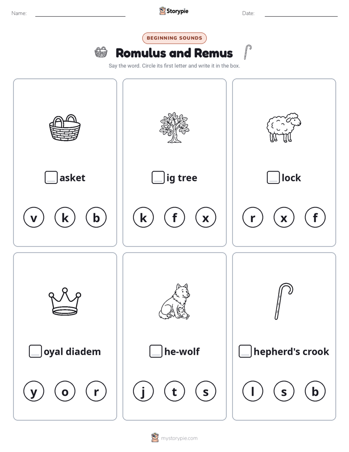 Beginning Sounds