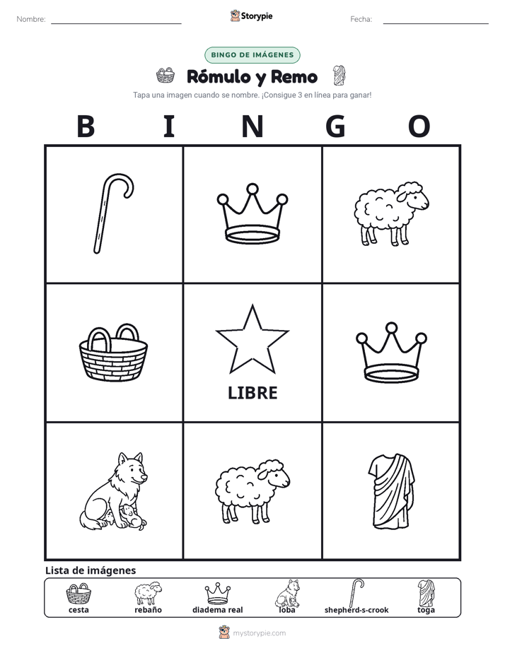 Bingo de Imágenes
