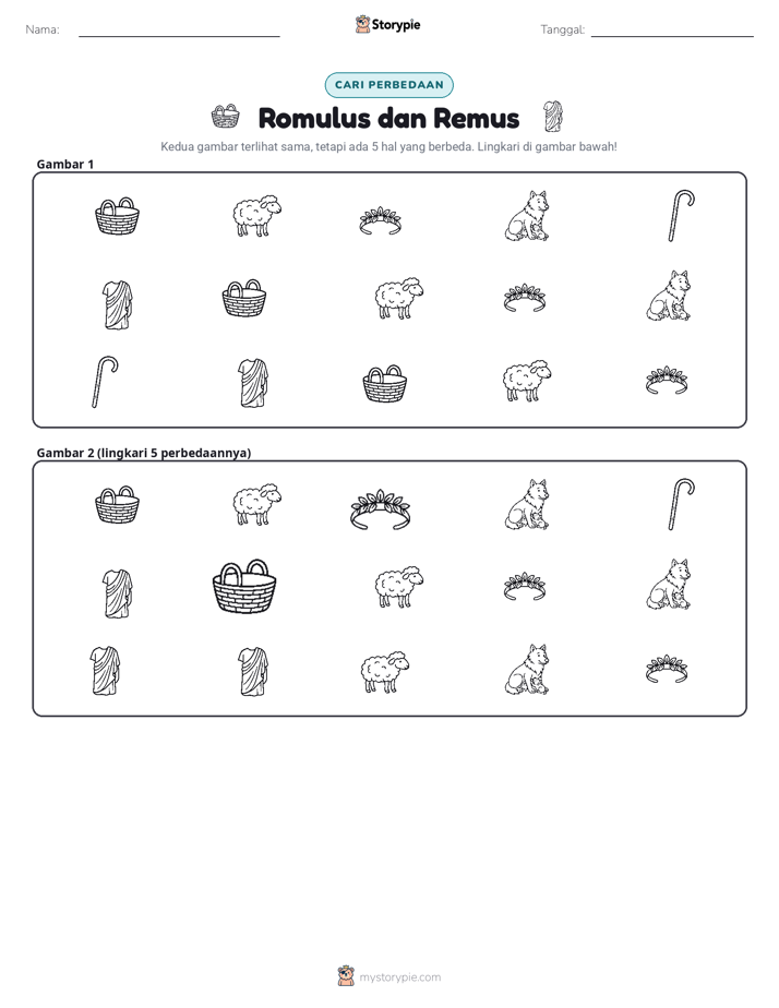 Temukan Perbedaannya