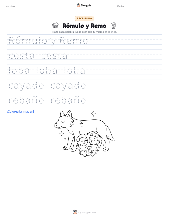 Práctica de Escritura