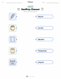 Tài liệu in sẵn Geoffrey Chaucer cho trẻ em