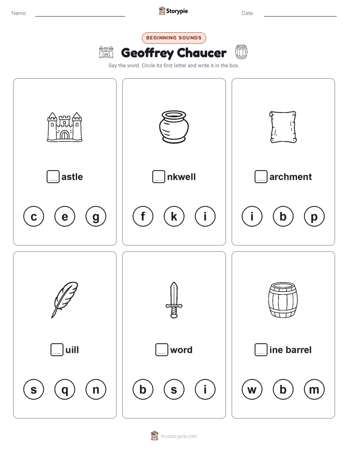 Beginning Sounds