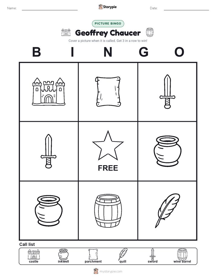 Picture Bingo