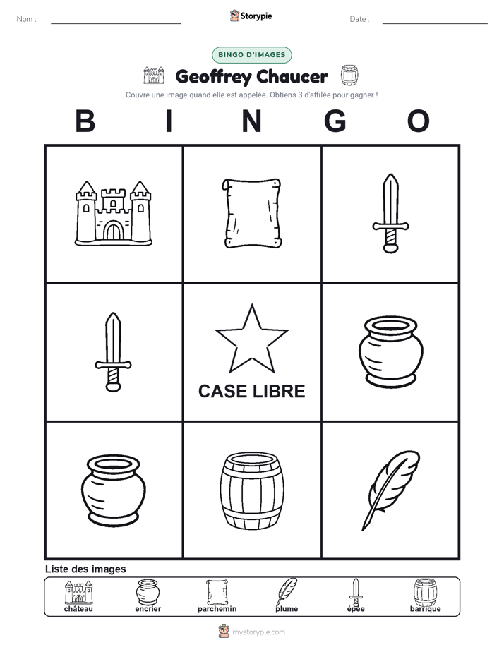 Bingo d'Images