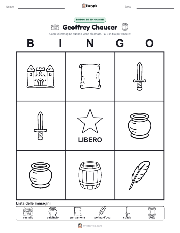 Bingo delle Immagini