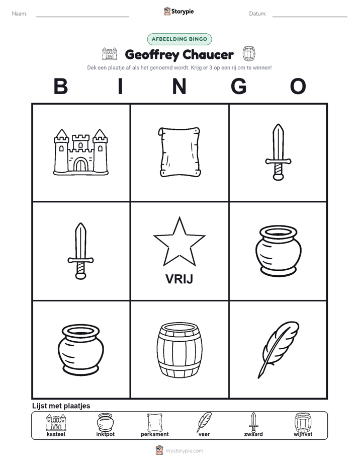 Afbeelding Bingo