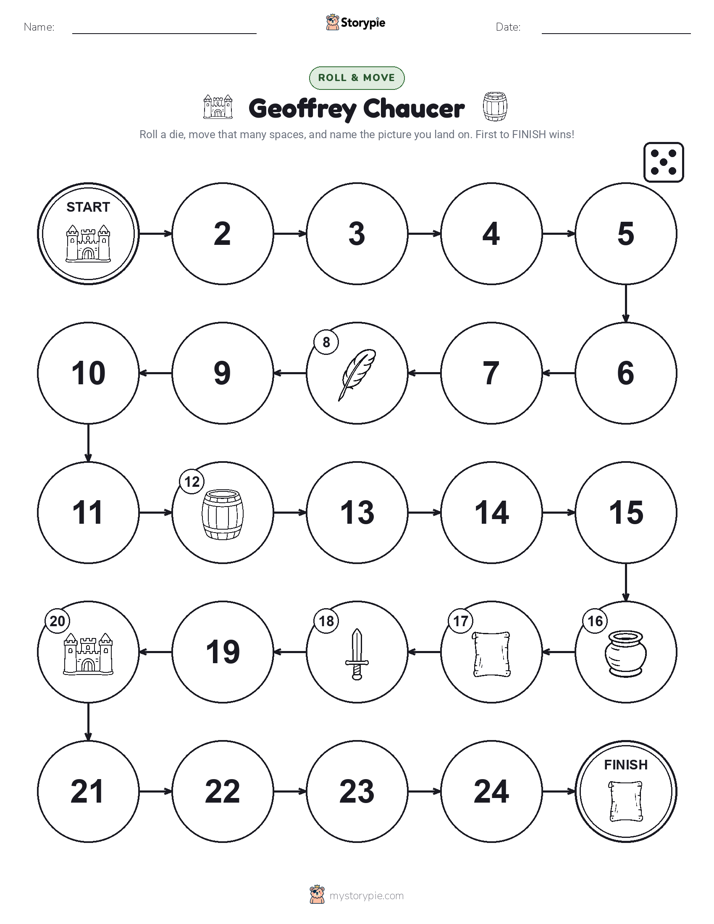 Roll & Move Game