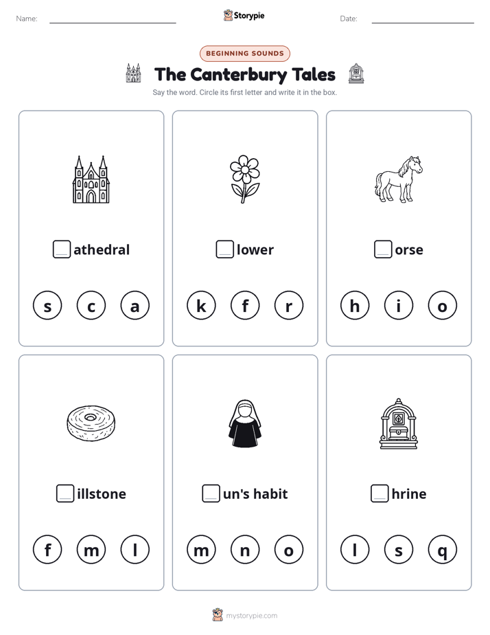 Beginning Sounds