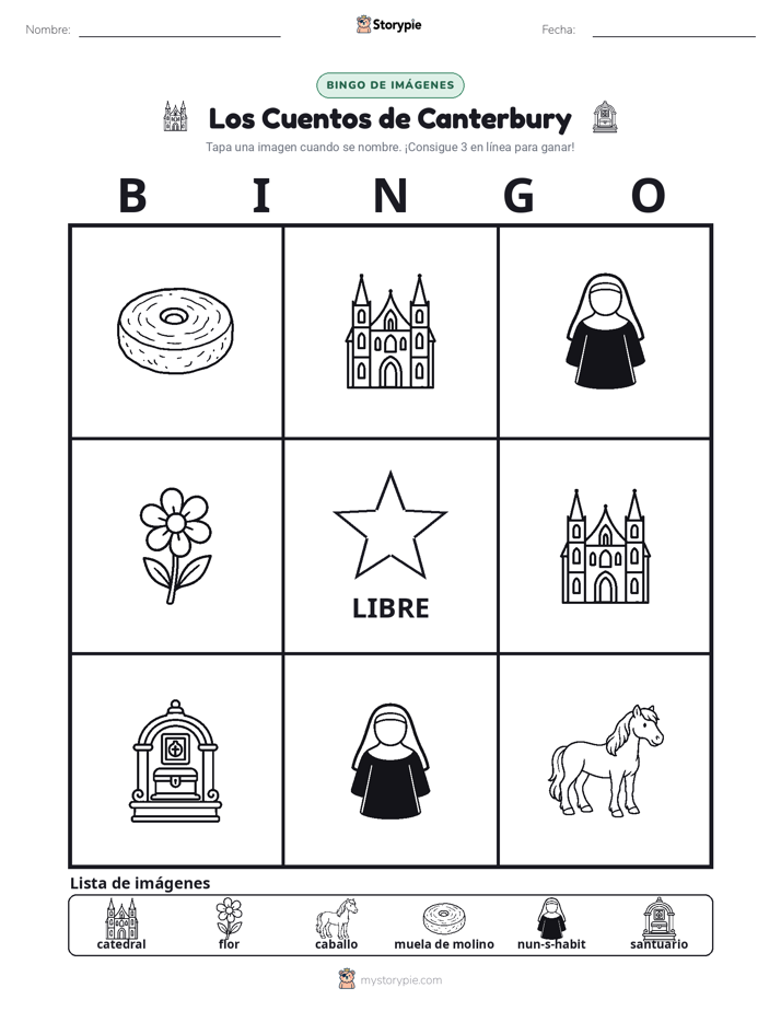 Bingo de Imágenes