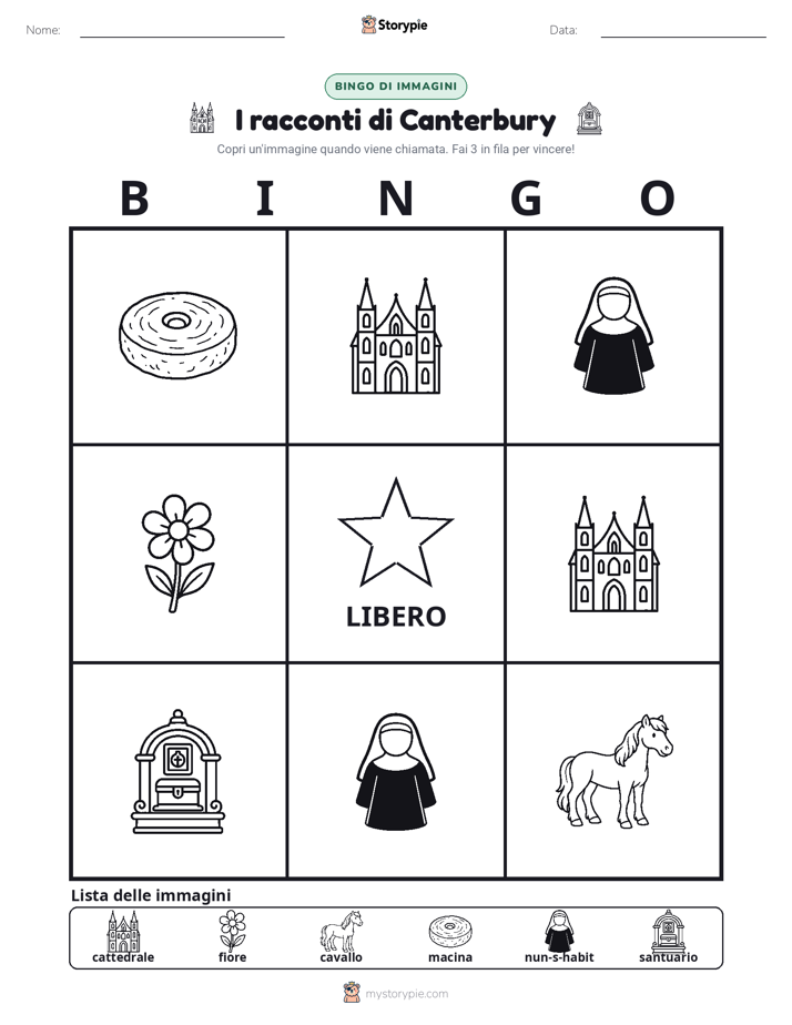 Bingo delle Immagini