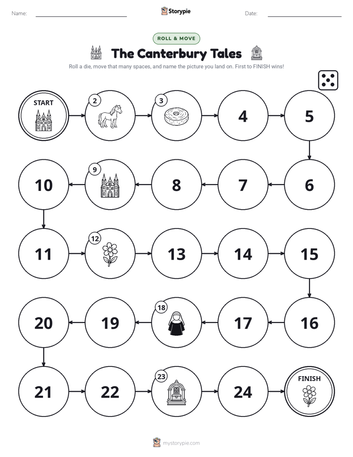 Roll & Move Game