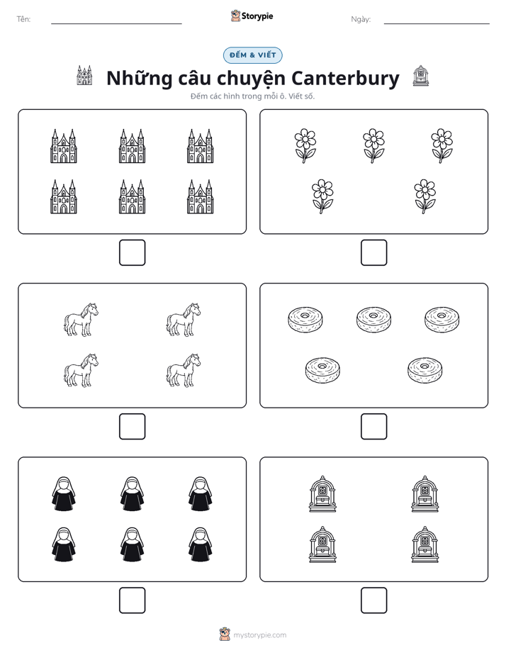 Đếm & Viết