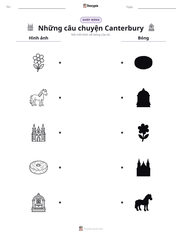 Ghép Hình Bóng