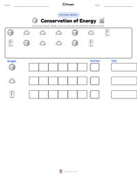 Conservation of Energy printable worksheet preview