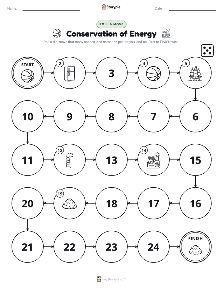 Roll & Move Game