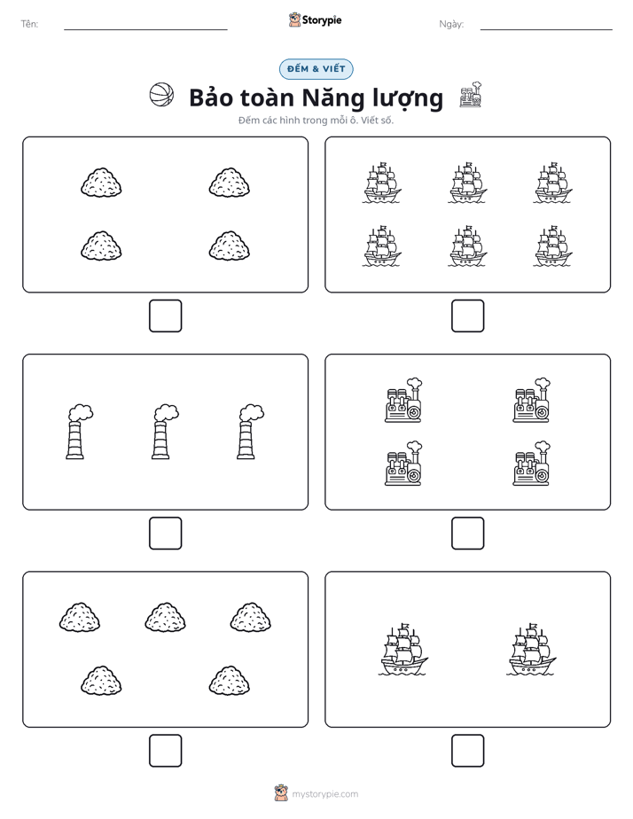 Đếm & Viết