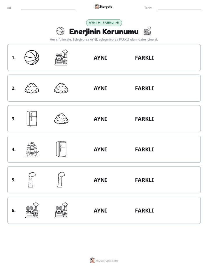 Aynı mı Farklı mı