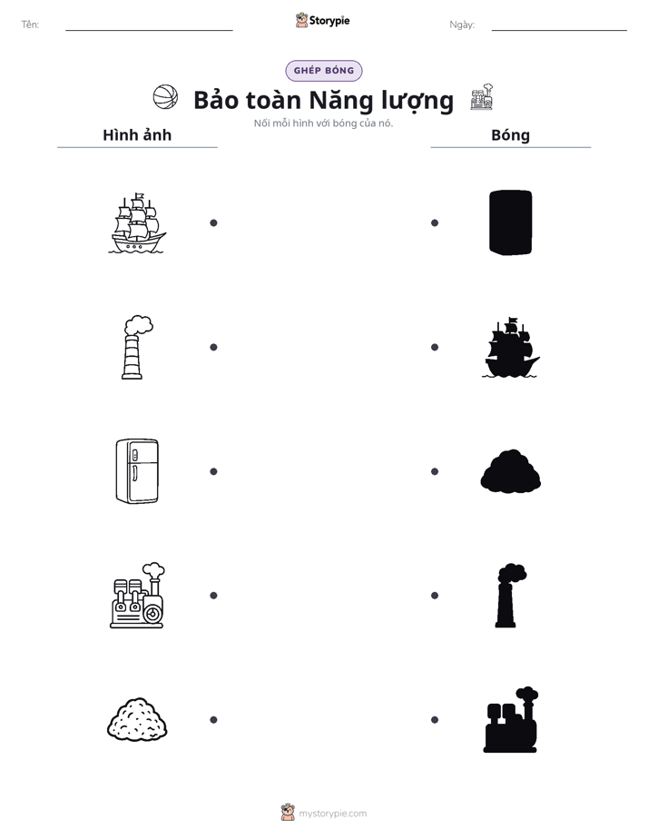 Ghép Hình Bóng